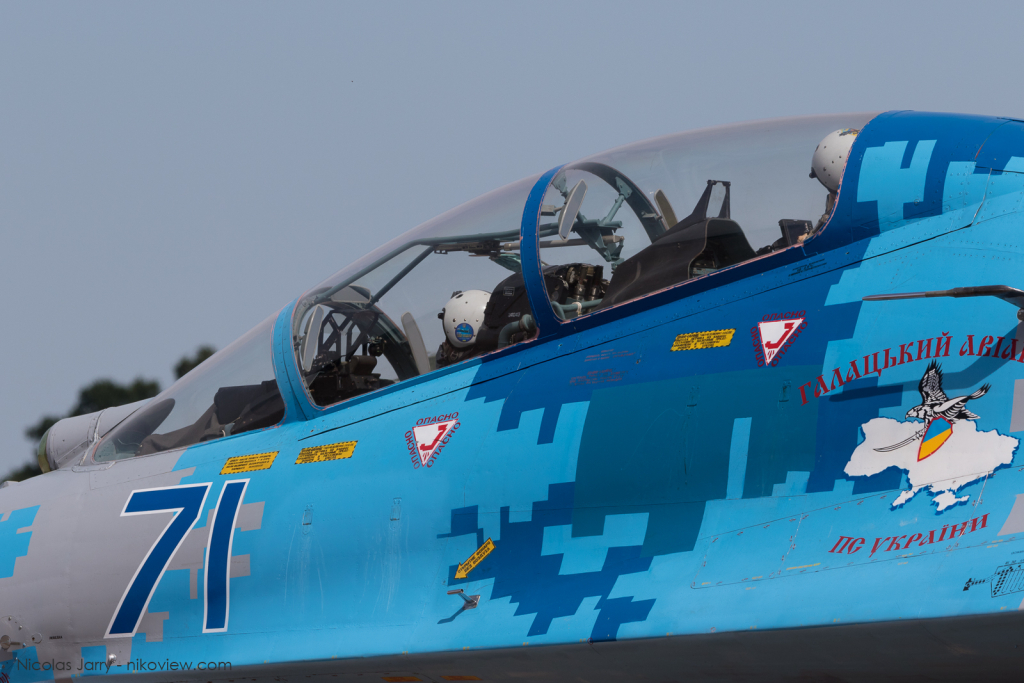 Su-27 "Flanker" - Ukrainian Air Force - Armée de l'air - Ukrain